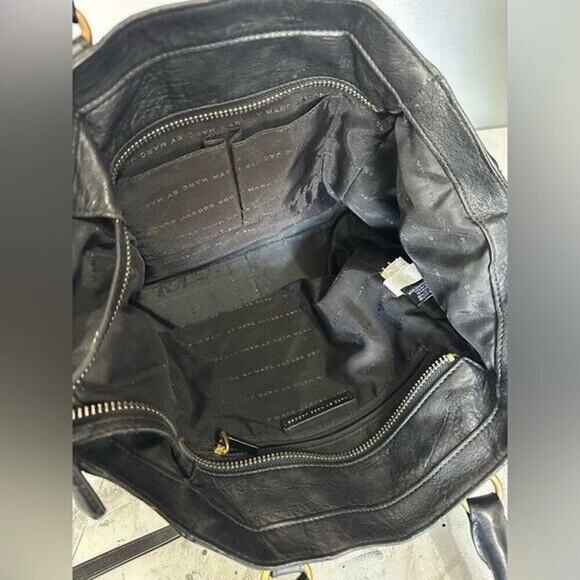 EUC Marc By Marc Jacobs WashedUp Lamb Leather Shoulder Crossbody Bag Long Strap - Picture 13 of 13